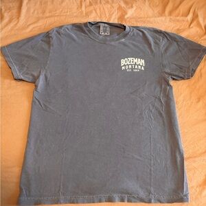 Comfort Colors Gray Bozeman Montana Tee